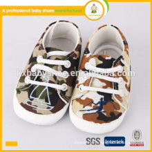 2015 newest hot sale high quality baby kids camuflage shoes
